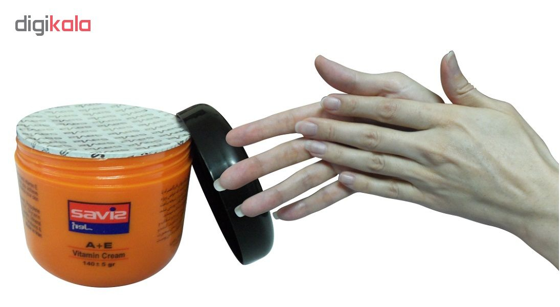 کرم مرطوب کننده ساویز مدل A-E مقدار 140 گرم