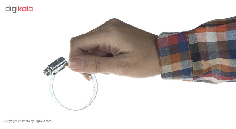 بست فلزی پارسان مدل PS200 سایز 32-51 میلیمتر بسته 2 عددی