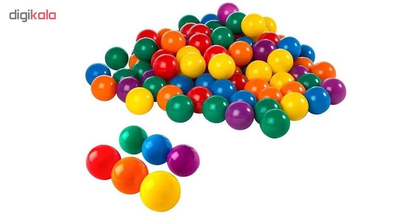 عکس شماره 2 : توپ استخر مدل 66 itmc بسته 600 عددی