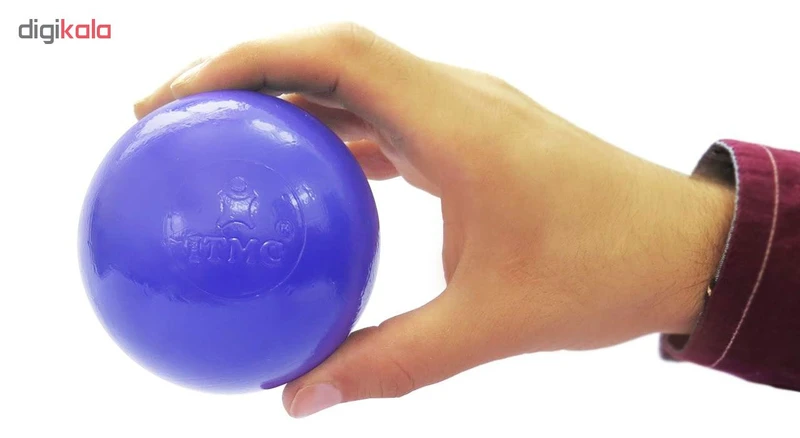 عکس شماره 3 : توپ استخر مدل 66 itmc بسته 600 عددی