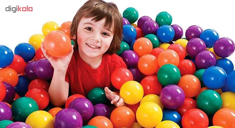 عکس شماره 7 : توپ استخر مدل 66 itmc بسته 600 عددی