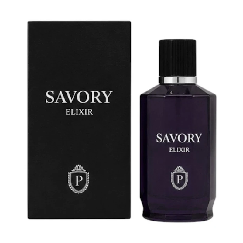 ادکلن ادوپرفیوم مردانه پارلیمنت مدل savory elixir با رایحه گرم حجم ۱۰۰ میلی لیتر