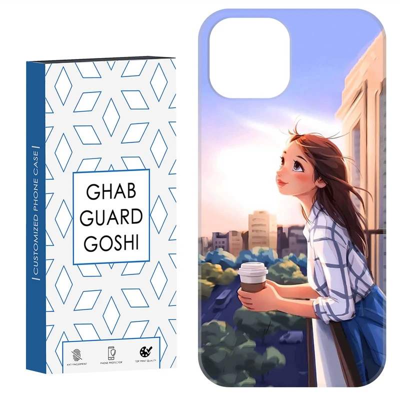 کاور قاب گارد گوشی طرح دخترانه کد Dimo-016 مناسب برای گوشی موبایل اپل  IPHONE 12 / 12 PRO   