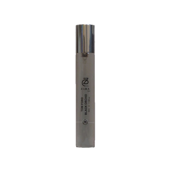 عطر جیبی مردانه  زارا مدل black orchid حجم 35 میلی لیتر