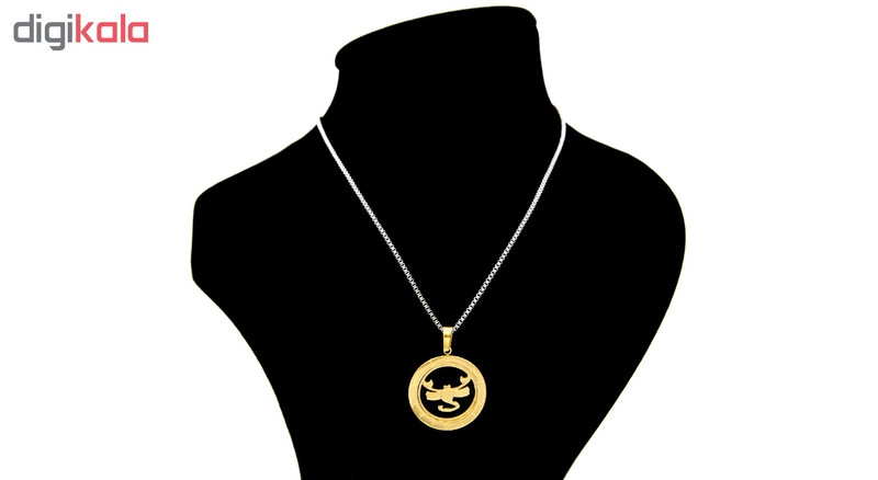 گردنبند طرح ماه تولد آبان کد 202008 گردنبند طرح ماه تولد آبان کد 202008