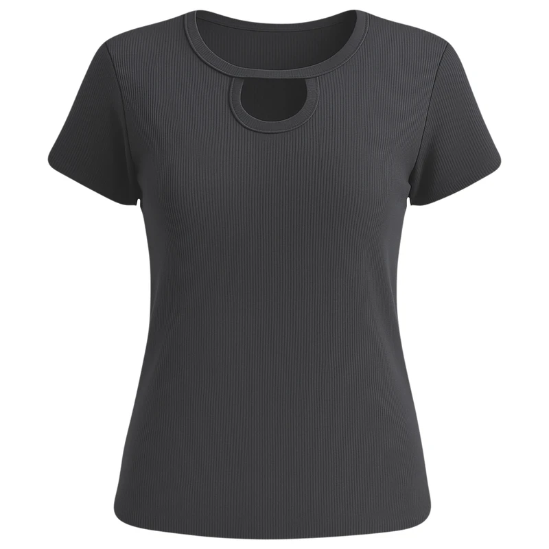 تی‌شرت راحتی آستین کوتاه زنانه مدل آنوش کد 05