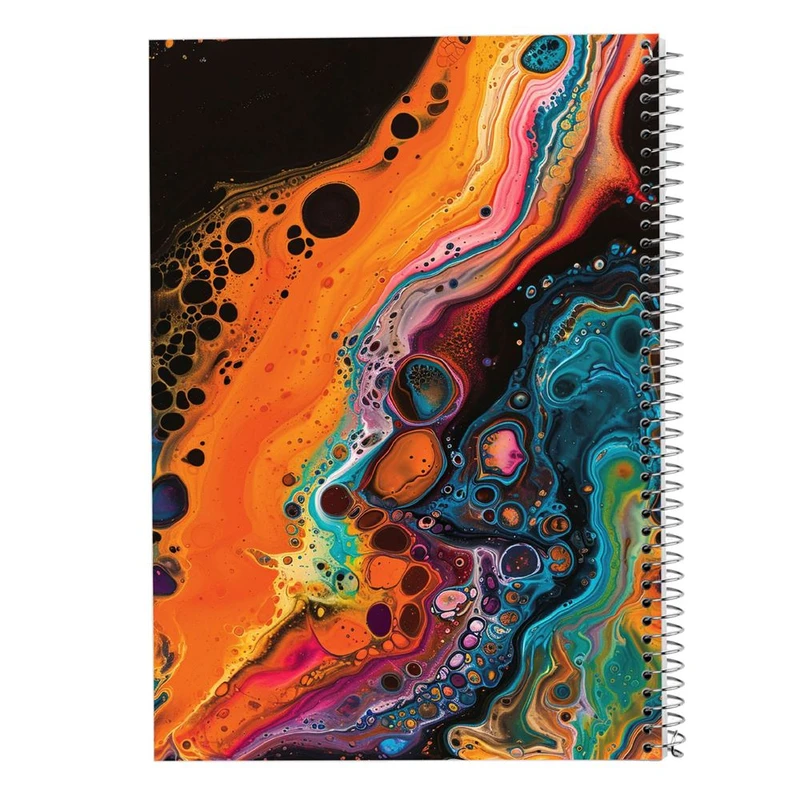 دفتر نقاشی 50 برگ مدوپد مدل اشکال فانتزی کد DF16255