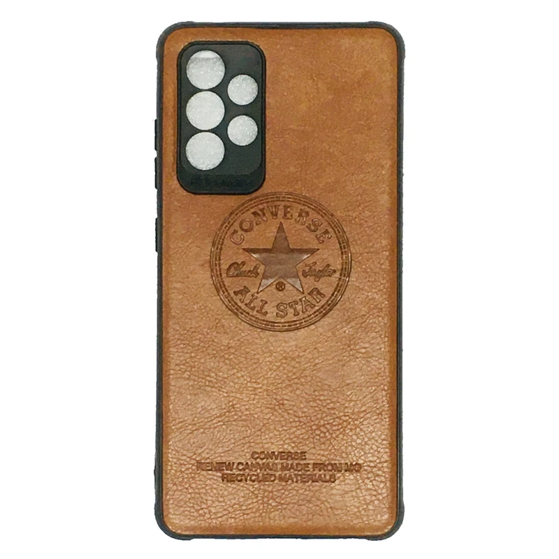 کاور مدل leather مناسب برای گوشی موبایل سامسونگ Galaxy A33 5G