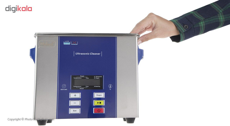 تمیز کننده الترا سونیک اینتلکت مدل FR USC 22 LD حجم 2.2 لیتر