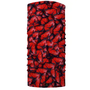 دستمال سر و گردن 27 طرح پروانه کد B11