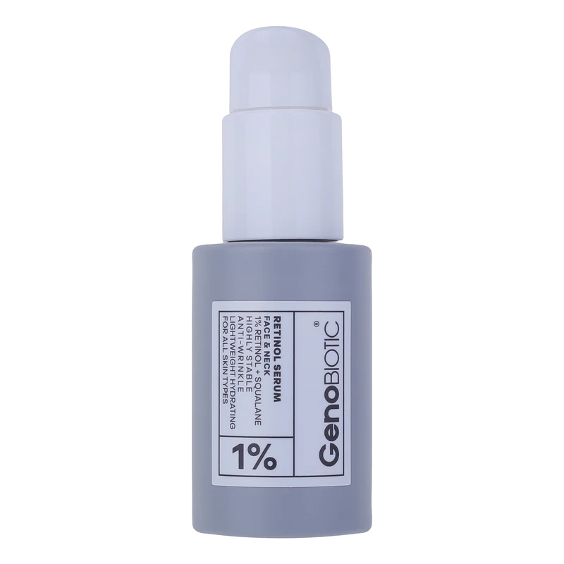 سرم سفت‌کننده ژنوبایوتیک مدل رتینول مناسب برای پوست‌های انواع پوست حجم 30 میلی‌لیتر