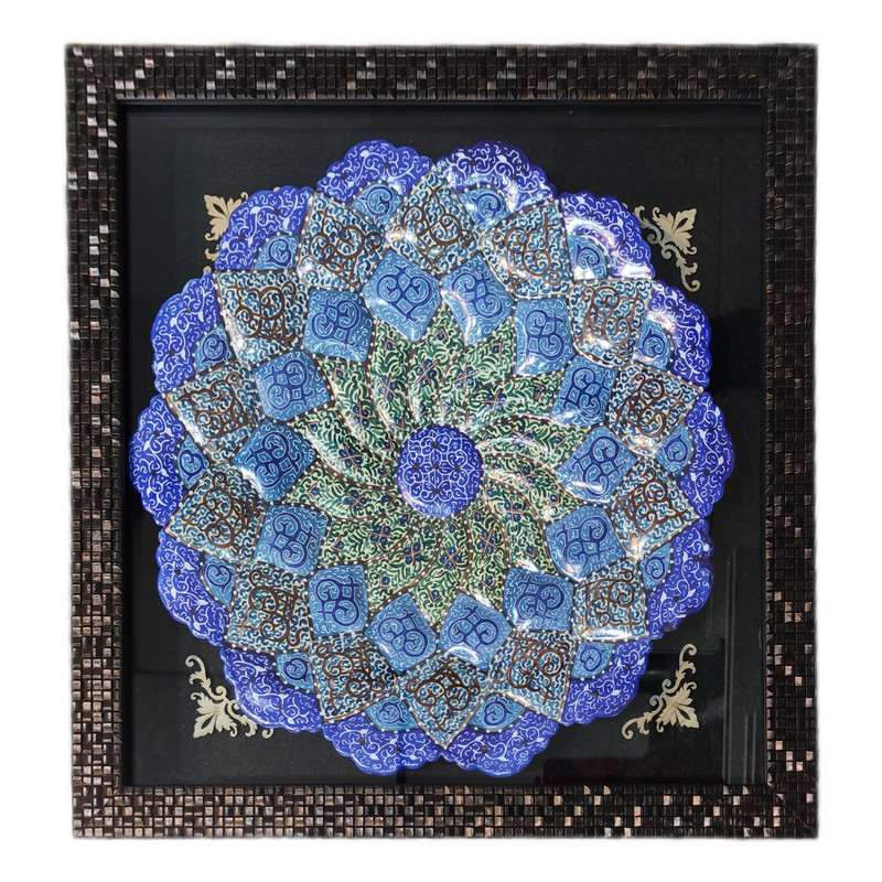 قاب میناکاری مدل پیچک کد 201