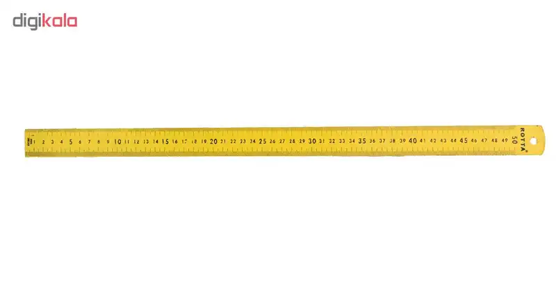 خط کش فلزی مدل 001 سایز 50 سانتی‌ متر