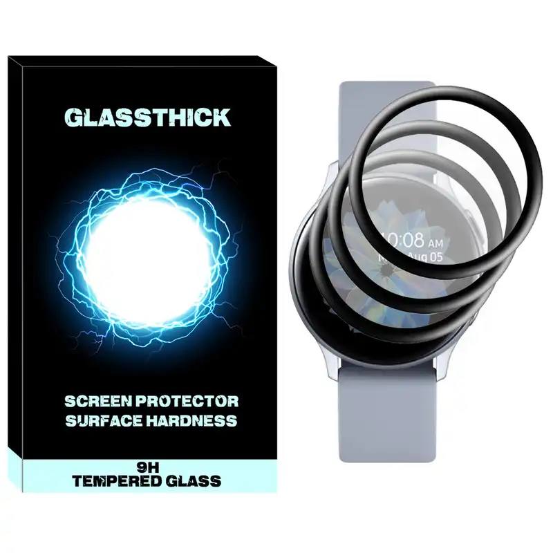 محافظ صفحه نمایش نانو گلستیگ مدل NGL مناسب برای ساعت هوشمند سامسونگ Galaxy Watch Active 44mm بسته سه عددی