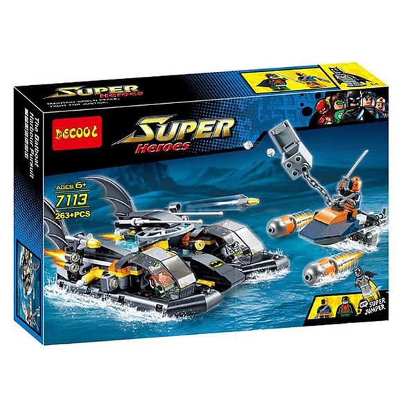 ساختنی دکول مدل Super Heroes 7113 ساختنی دکول مدل Super Heroes 7113