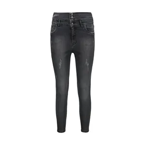 شلوار جین زنانه مدل گن دار کد ۱۲۸۸