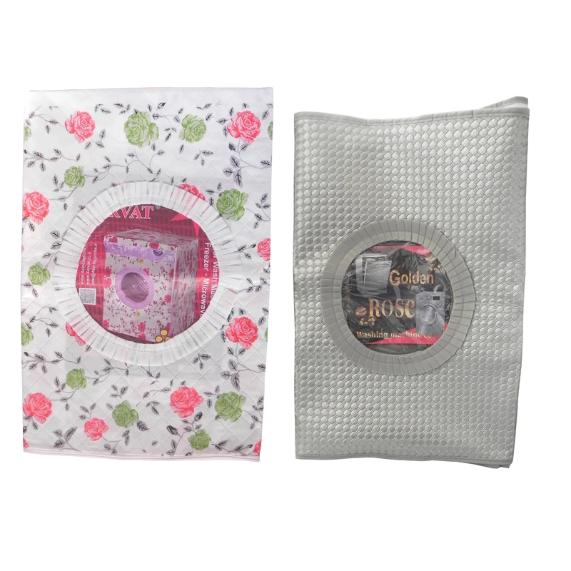 کاور لباسشویی گلدن رز کد 00431 مجموعه 2 عددی