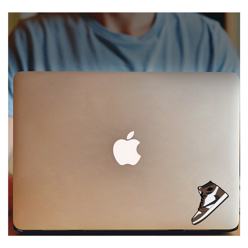 برچسب لپ تاپ طرح کتونی نایک کد 1769