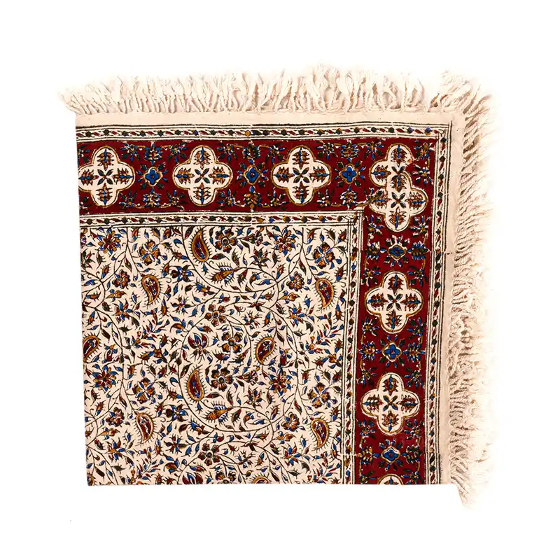 رومیزی قلمکار آرا هنر فاخر ایرانی مدل 4 -3467