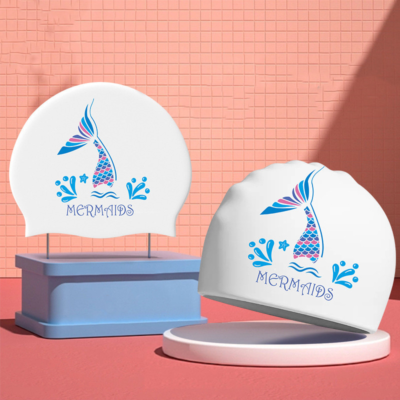 کلاه شنا طرح پری دریایی کد SY-1103