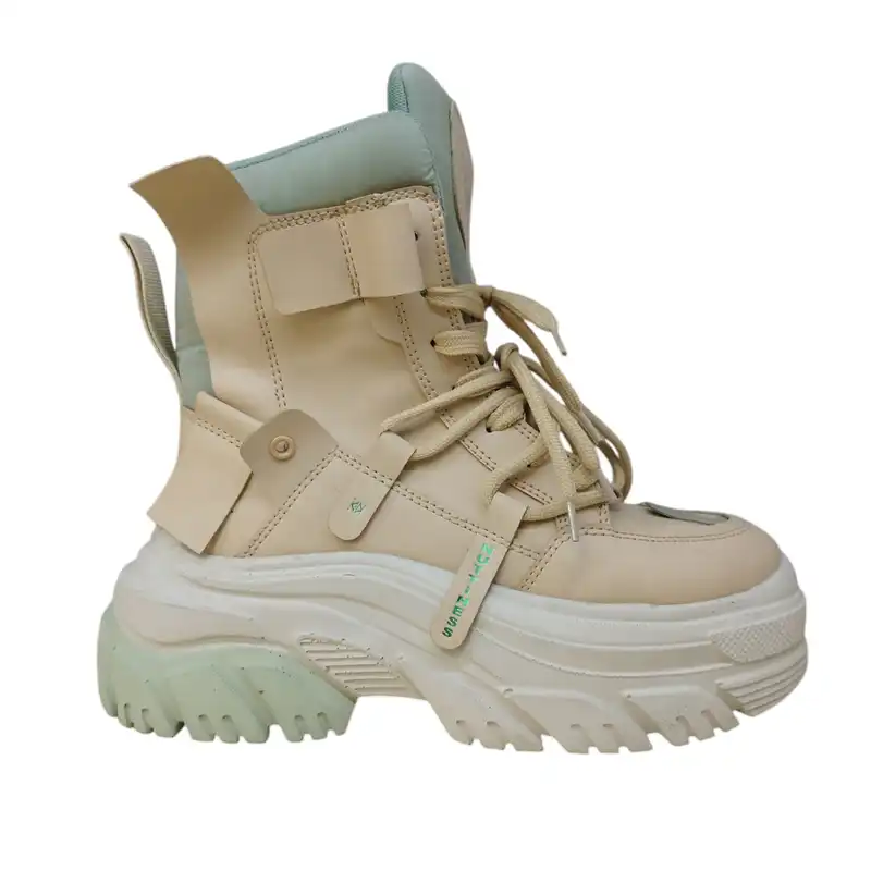 نیم بوت دخترانه مدل PN 339 MAGIC فوم رنگ کرم