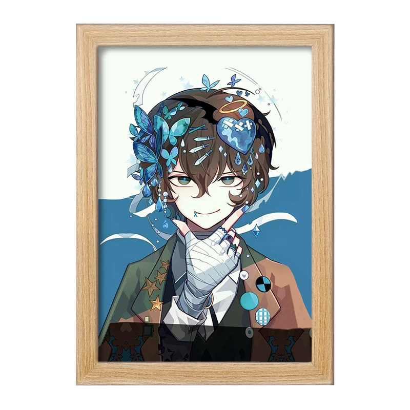 تابلو خندالو مدل دازای اوسامو انیمه سگ های ولگرد بانگو  کد 10136