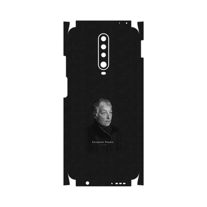 برچسب پوششی ماهوت مدل Portrait of a European Woman-FullSkin مناسب برای گوشی موبایل شیائومی Redmi K30