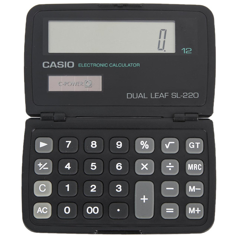 ماشین حساب کاسیو مدل SL-220