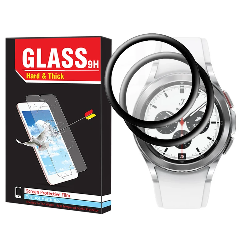 محافظ صفحه نمایش نانو هارد اند تیک مدل Pmma-HT مناسب برای ساعت هوشمند سامسونگ Galaxy Watch 4 Classic 46mm بسته دو عددی