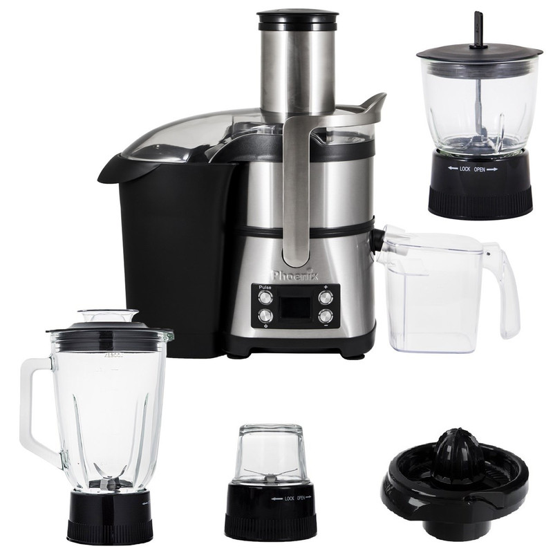 آبمیوه گیری 5 کاره تمام دیجیتال فونیکس مدلPH8020