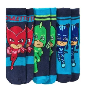 جوراب ساق بلند بچگانه ارنستینگس فمیلی مدل pj masks مجموعه 3 عددی