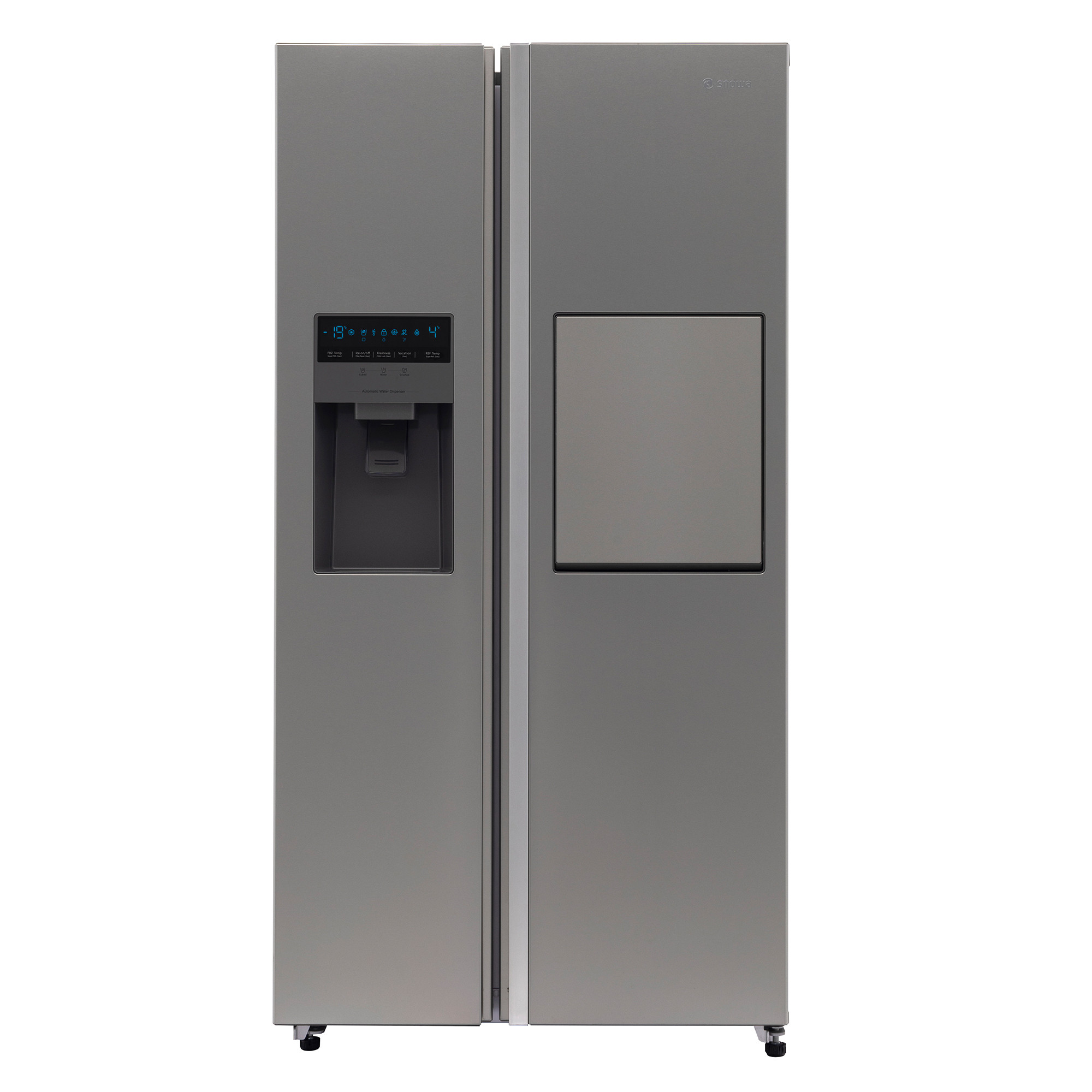 یخچال و فریزر ساید بای ساید 35 فوت اسنوا مدل SN8-2035SS