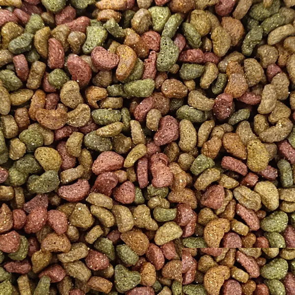 غذا خشک گربه بالغ پلاس مدل 20IA مولتی کالر طعم مرغ و ماهی وزن 10000 گرم