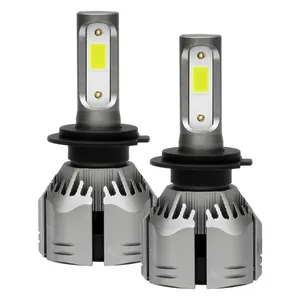 لامپ هدلایت خودرو D22 مدل H7 چیپ COB بسته دو عددی