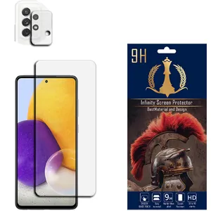   محافظ لنز دوربین اینفینیتی مدل PRO MAX مناسب برای گوشی موبایل سامسونگ Galaxy A72 به همراه محافظ صفحه نمایش