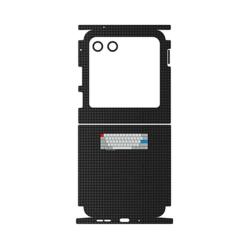 برچسب پوششی ماهوت مدل Minimal Keyboard Icon-FullSkin مناسب برای گوشی موبایل موتورولا Razr 40 Ultra