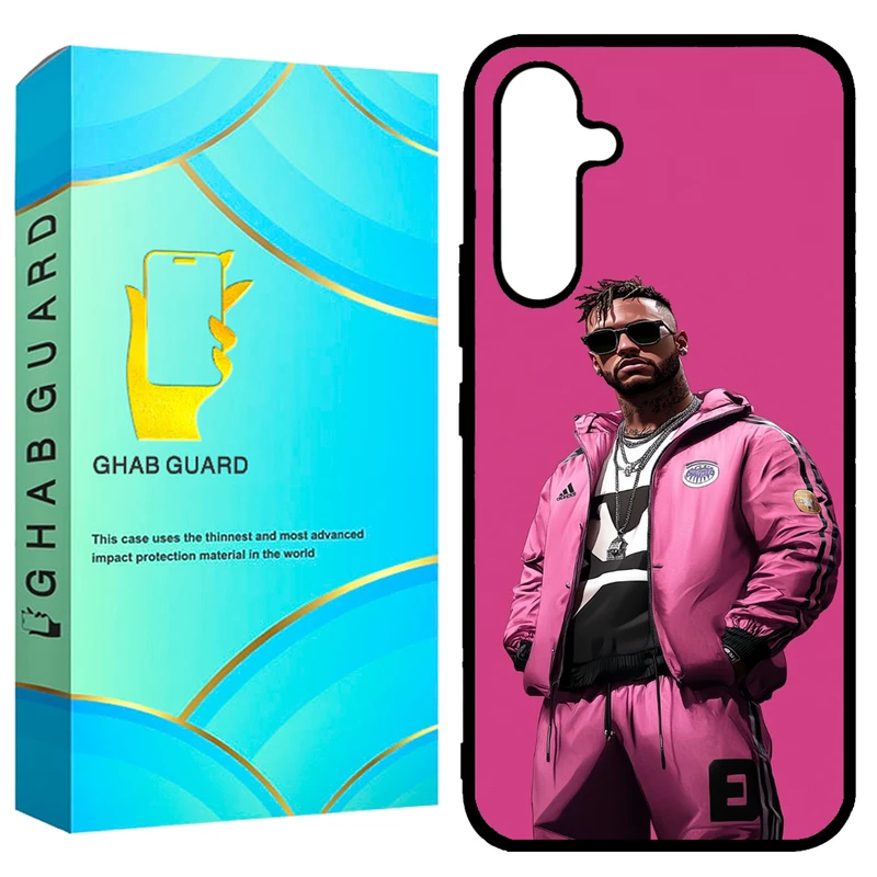 کاور قاب گارد طرح نیمار مدل GCHPA54 مناسب برای گوشی موبایل سامسونگ  Galaxy A54 5G