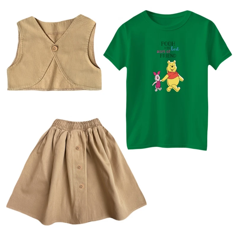 ست 3 تکه لباس دخترانه مدل پو کد ۶۳