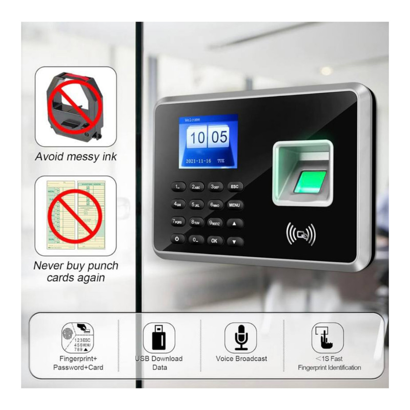 دستگاه حضور و غیاب مدل Kamatec K10