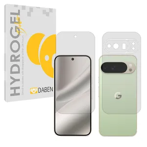 Daben Tough model transparent screen protector suitable for Google Pixel 10 Pro XL mobile phone along with the back protector