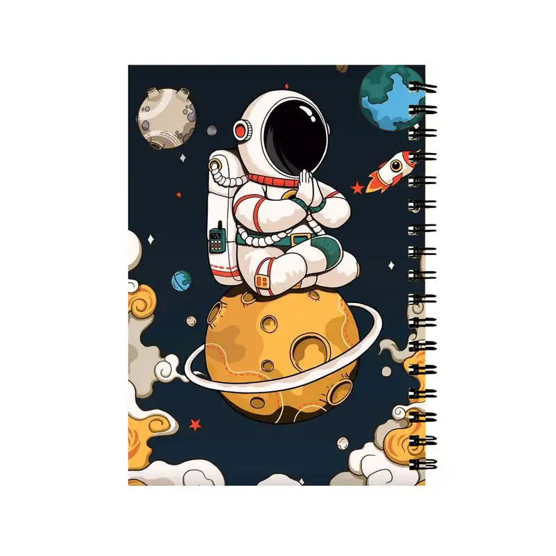 دفتر مشق طرح آدم فضایی کد D-20051