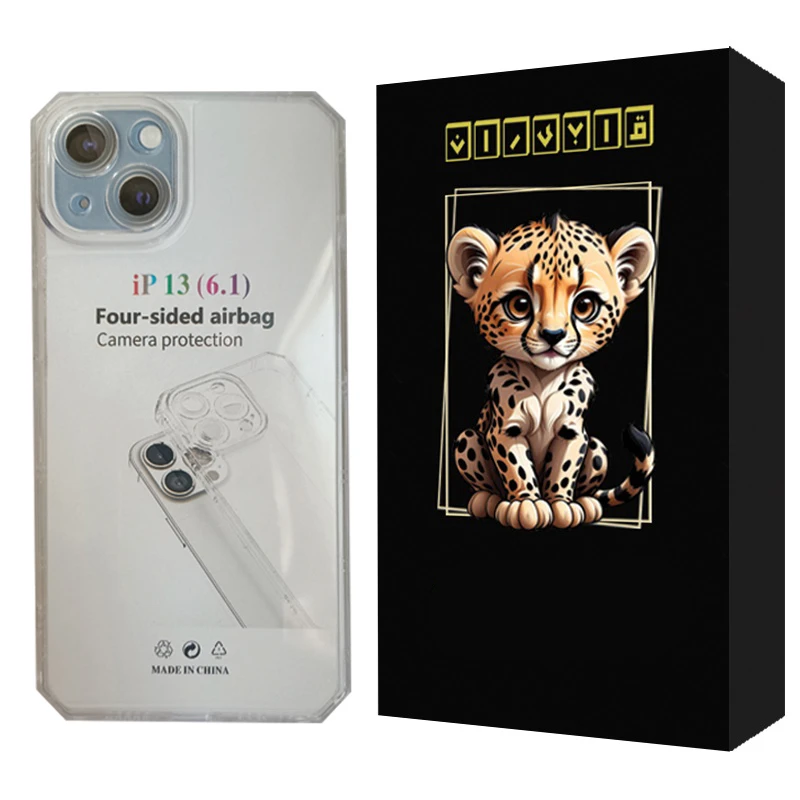 کاور قاب ایران مدل شفاف 1 مناسب برای گوشی موبایل اپل iPhone 13