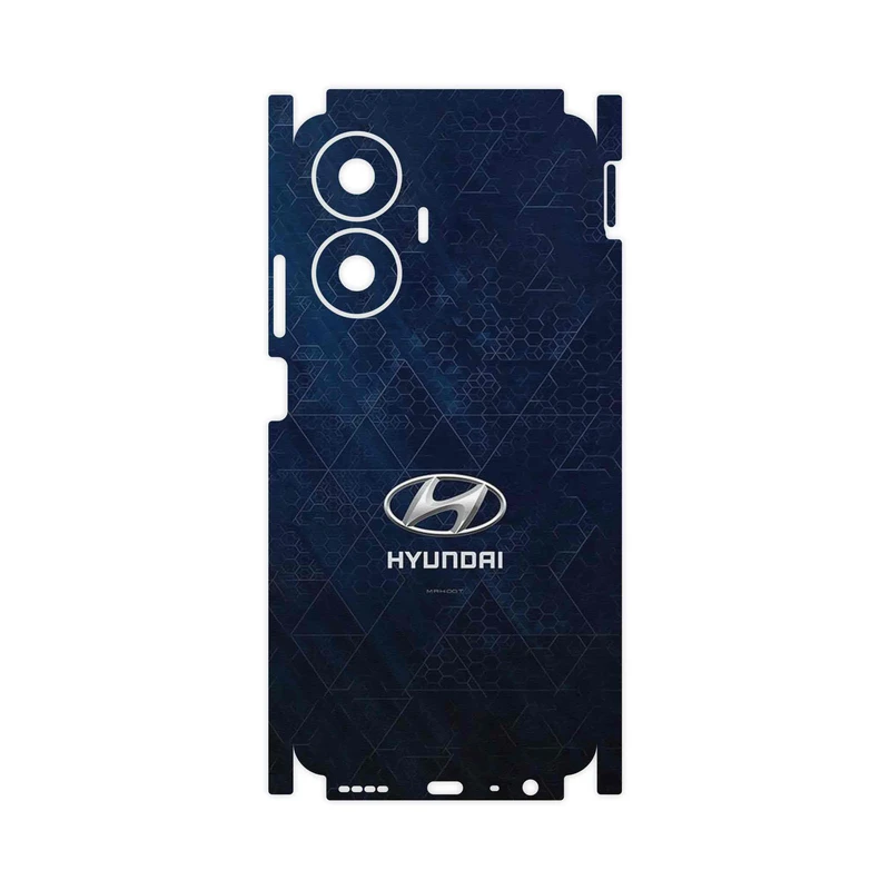 برچسب پوششی ماهوت مدل Hyundai_Logo-FullSkin مناسب برای گوشی موبایل ریلمی C55