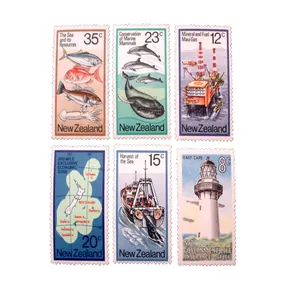 تمبر یادگاری مدل دریای نیوزلند کد DS3007  مجموعه 6 عددی