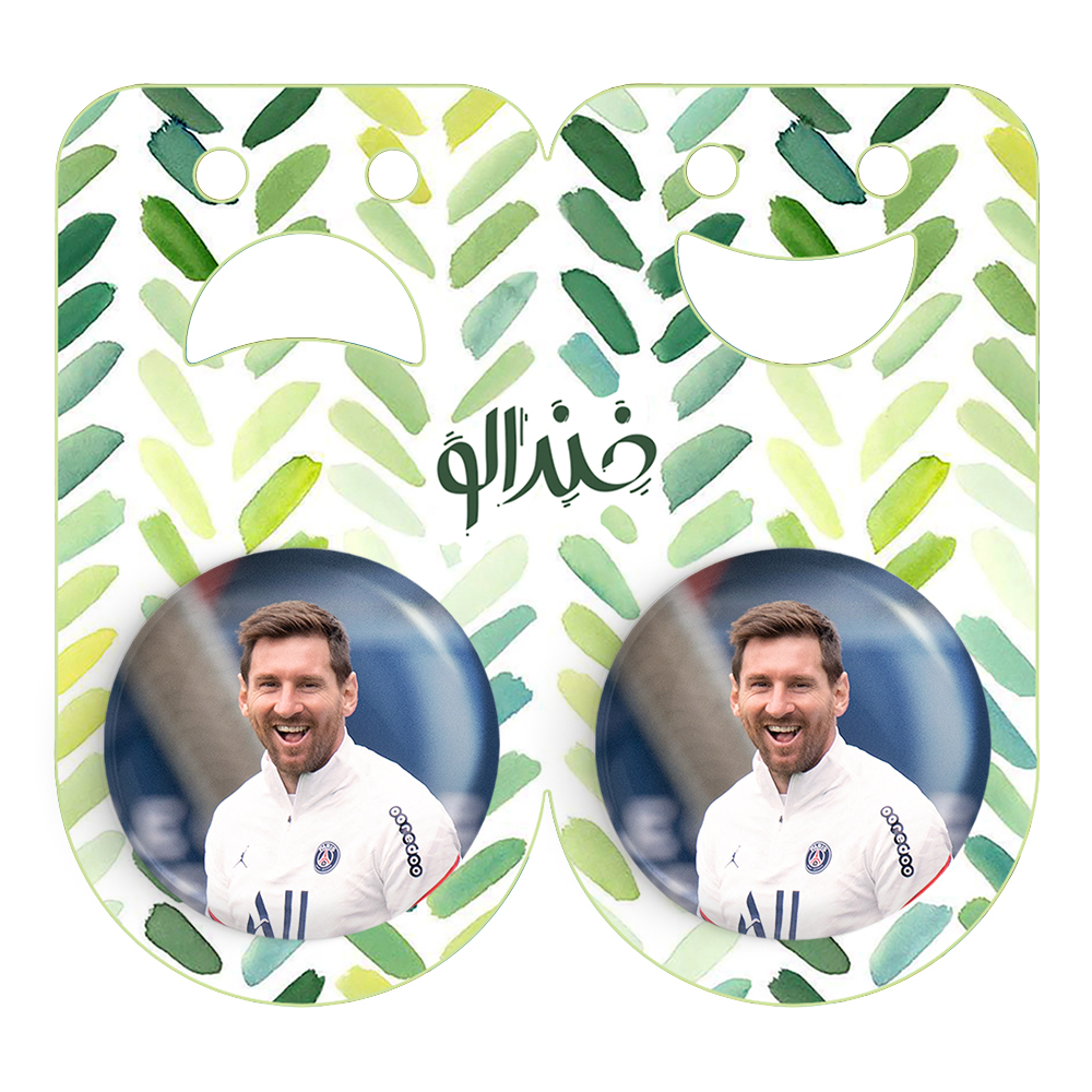 پیکسل خندالو مدل لیونل مسی کد 13992 به همراه مگنت