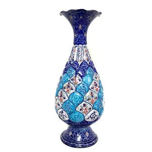 گلدان میناکاری مدل G202 ارتفاع 20 سانتی متر