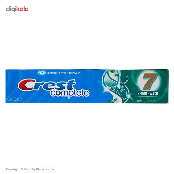 خمیر دندان کرست مدل C7+Mounth Wash حجم 50 میلی لیتر خمیر دندان کرست مدل C7+Mounth Wash حجم 50 میلی لیتر