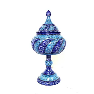 شکلات خوری میناکاری مدل R201 ارتفاع 20 سانتی متر