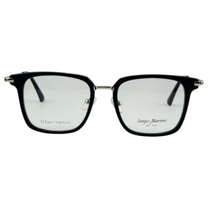 فریم عینک طبی کلاب مستر (Clubmaster) سرجیو مارتینی مدل SM-3002 c1 مناسب برای صورت مربع