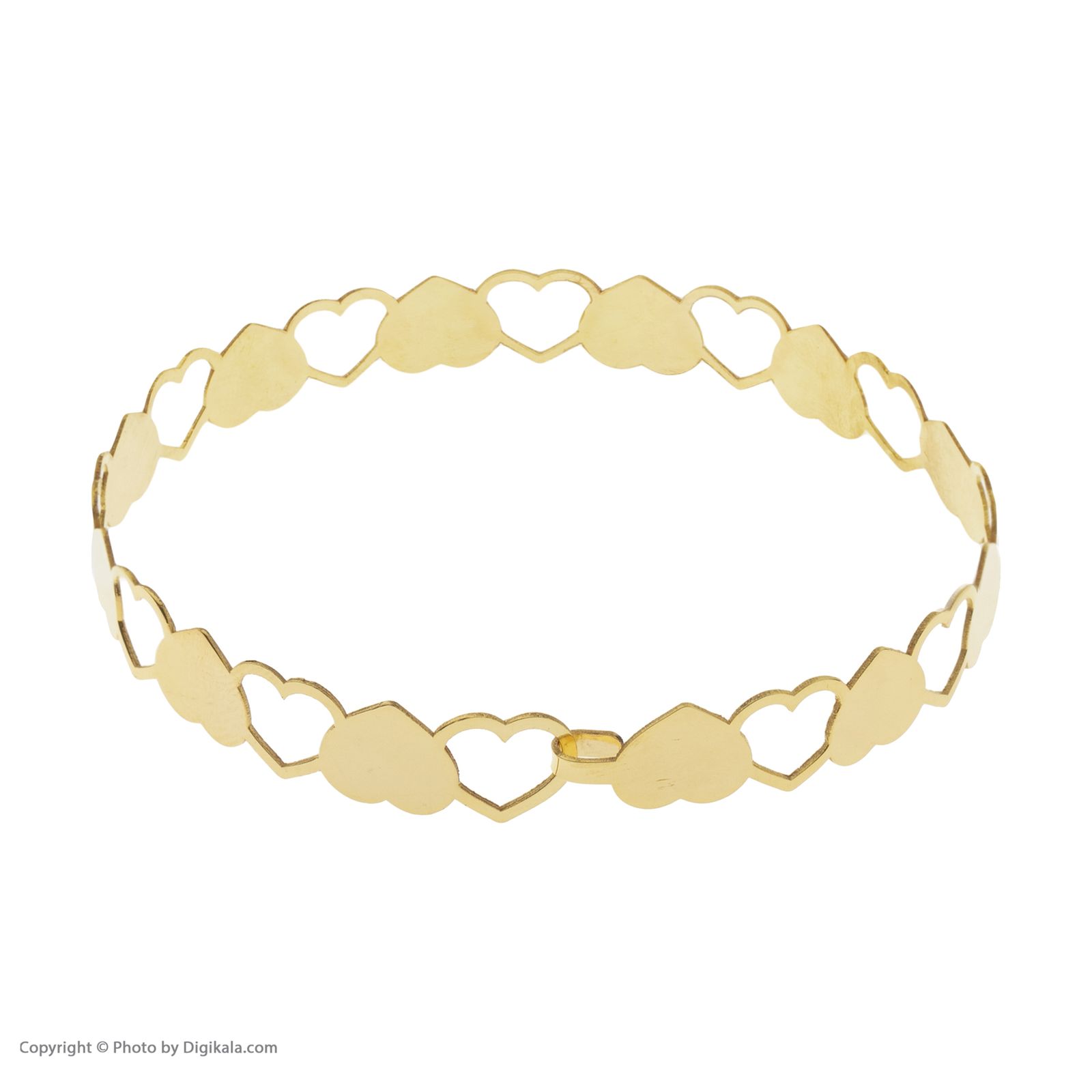 دستبند طلا 18 عیار زنانه کانیار گالری مدل B33 -  - 4